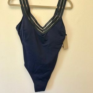 SOLD - Kenneth Cole Tummy Toner Bathing suit